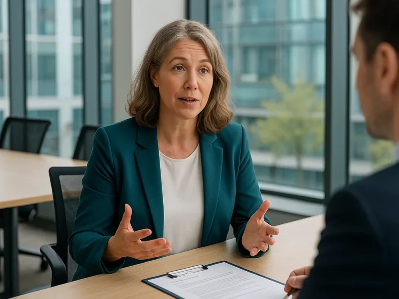 Confidently explaining a career change in a job interview
